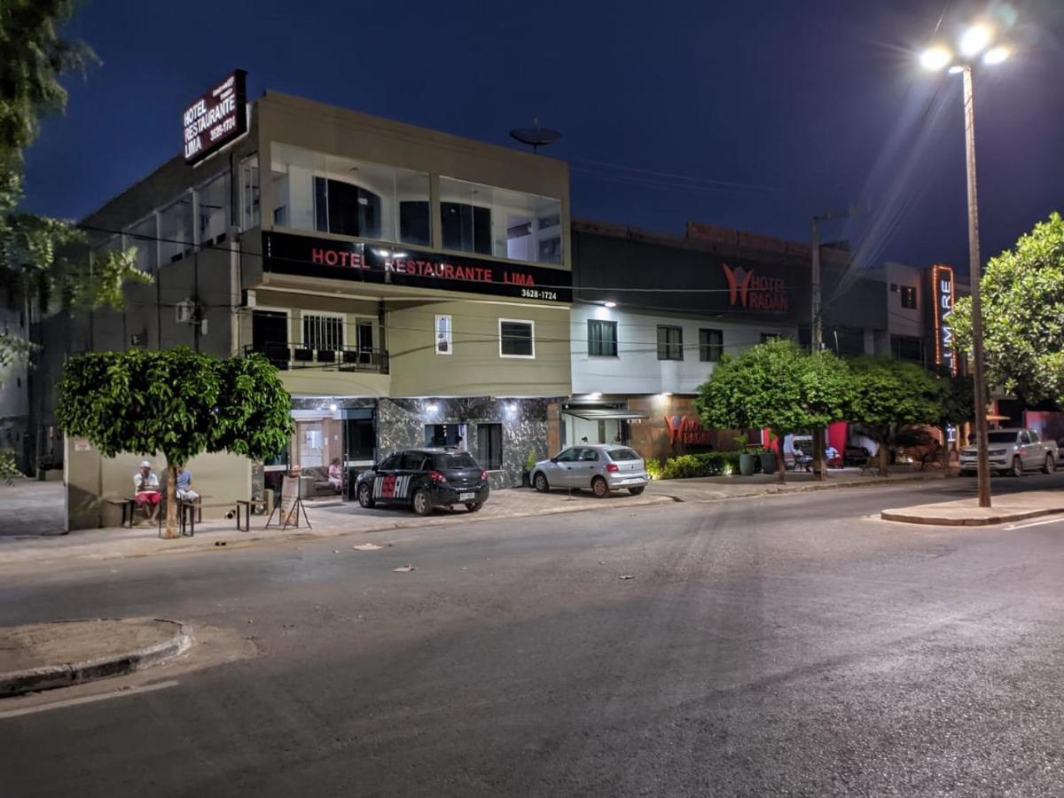 Hotel E Restaurante Lima 루이스 에두아르두 마갈랴이스 외부 사진