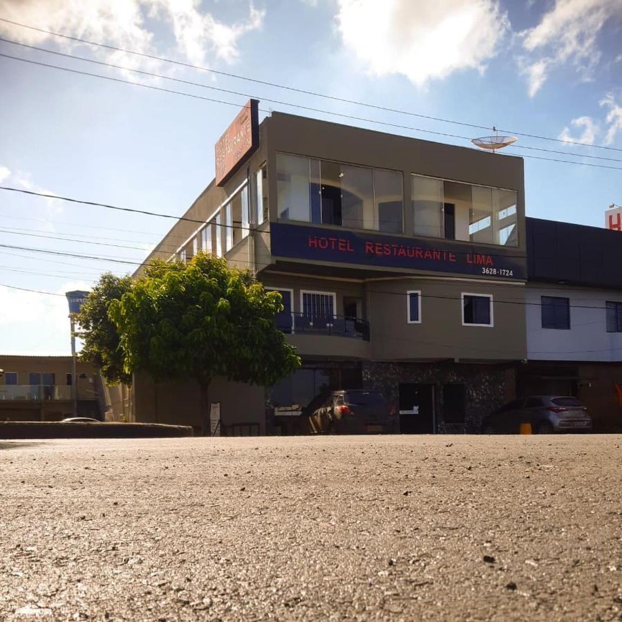 Hotel E Restaurante Lima 루이스 에두아르두 마갈랴이스 외부 사진