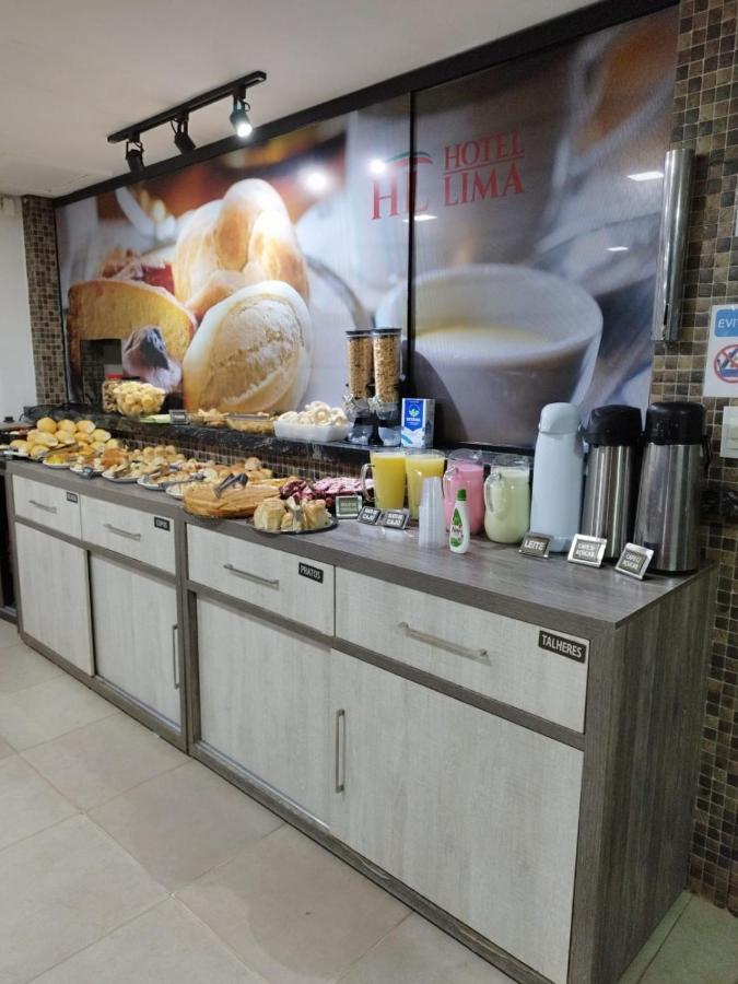 Hotel E Restaurante Lima 루이스 에두아르두 마갈랴이스 외부 사진