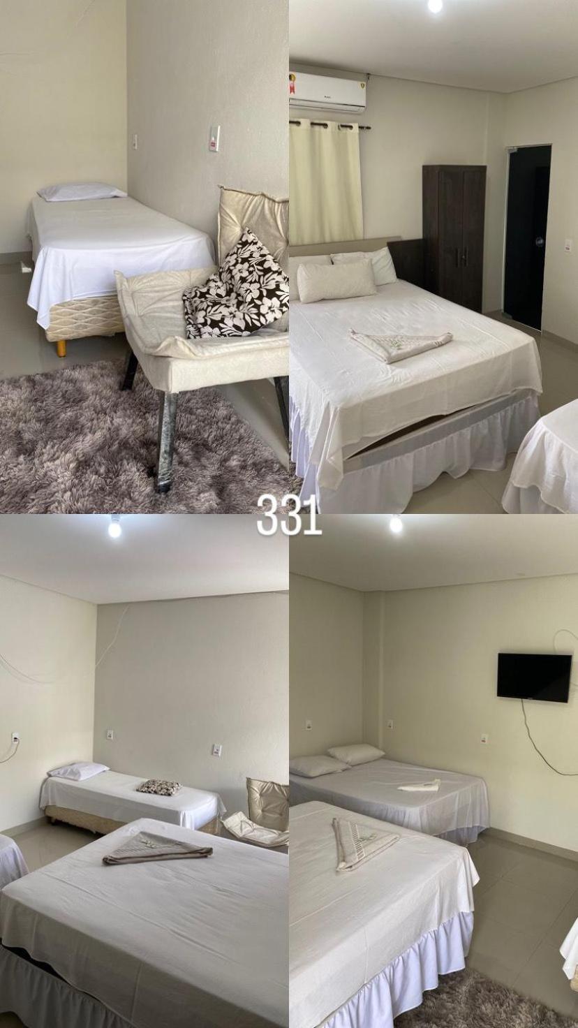Hotel E Restaurante Lima 루이스 에두아르두 마갈랴이스 외부 사진